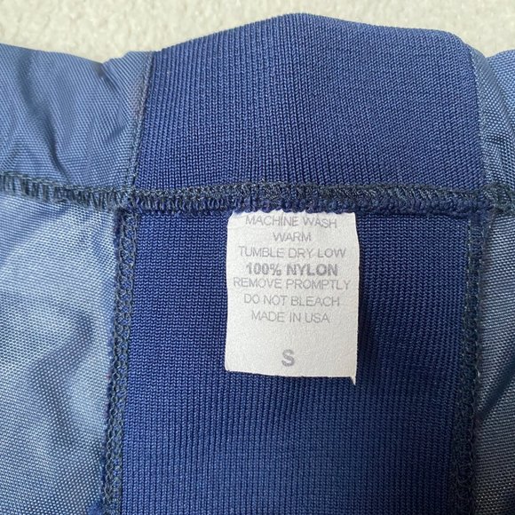 Morgantown Blades Team Hockey Cover Shell Shorts Small Embroidered Blue - Picture 6 of 8